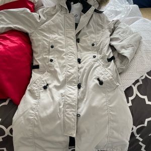 Authentic Canada Goose Kensington  Parka, colour: off white  
Size: XSmall